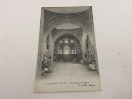 CP CARTE POSTALE HAUTE VIENNE SOLIGNAC INTERIEUR De L'EGLISE - Vierge - Sonstige & Ohne Zuordnung