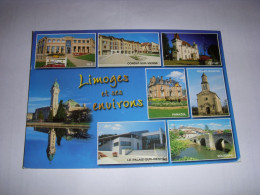 CP CARTE POSTALE HAUTE VIENNE LIMOGES Et Ses ENVIRONS - ECRITE En 2012 - Limoges