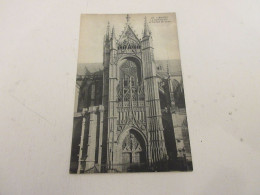 CP CARTE POSTALE HAUTE VIENNE LIMOGES CATHEDRALE PORTAIL SAINT JEAN - Vierge - Limoges