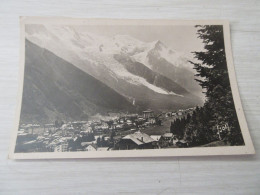 CP CARTE POSTALE HAUTE SAVOIE CHAMONIX MONT BLANC VUE GENERALE Et Le BREVENT     - Chamonix-Mont-Blanc