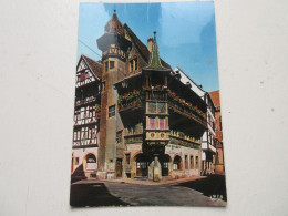 CP CARTE POSTALE HAUT RHIN COLMAR MAISON PFISTER DATANT De 1537 - Vierge - Colmar