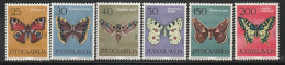 YOUGOSLAVIE- N°966/71 ** (1964) Papillons - Unused Stamps