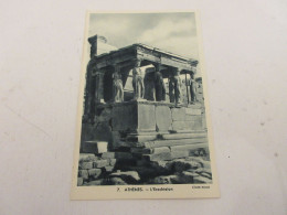 CP CARTE POSTALE GRECE ATHENES 7. L'ERECHTEION - Vierge                          - Grecia