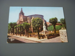 CP CARTE POSTALE GIRONDE SAUVETERRE De GUYENNE EGLISE Et MONUMENT - Ecrite 1976 - Other & Unclassified