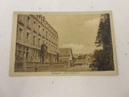 CP CARTE POSTALE FINISTERE HUELGOAT HOTEL D'ANGLETERRE - Huelgoat