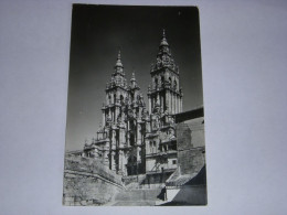 CP CARTE POSTALE ESPAGNE SAINT JACQUES De COMPOSTELLE La CATHEDRALE - Ecrite - Santiago De Compostela