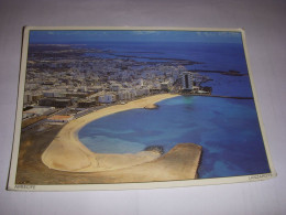 CP CARTE POSTALE ESPAGNE CANARIES LANZAROTE PLAGE Del REDUCTO - ECRITE - Lanzarote