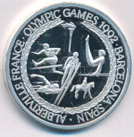 Turks- és Caicos-szigetek 1992. 20C Ag "1992 Olimpia - Barcelona - Gimnasztika, Lovaglás, Síugrás, Úszás, Atlétika" T:PP - Unclassified