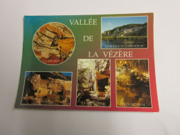 CP CARTE POSTALE DORDOGNE VALLEE De La VEZERE LASCAUX GOUFFRE De PROUMEYSSAC     - Autres & Non Classés