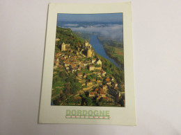 CP CARTE POSTALE DORDOGNE CHATEAU De CASTELNAUD PERIGORD NOIR - Ecrite - Autres & Non Classés