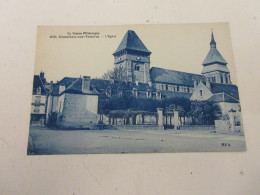 CP CARTE POSTALE CREUSE CHAMBON Sur VOUEIZE EGLISE SAINTE VALERIE VUE COTE       - Chambon Sur Voueize