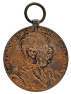 1898. "Jubileumi Emlékérem A Fegyveres Erő Számára / Signum Memoriae (AVSTR)" Bronz Kitüntetés Mellszalag Nélkül T:XF,VF - Sin Clasificación