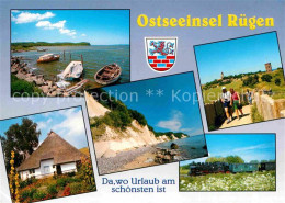 72720518 Insel Ruegen Rasende Roland Kreidefelsen Kap Arkona Reetdachhaus Bergen - Other & Unclassified