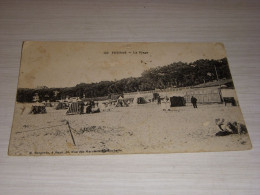 CP CARTE POSTALE CHARENTE MARITIME FOURAS La PLAGE - ECRITE En 1920 - Fouras-les-Bains