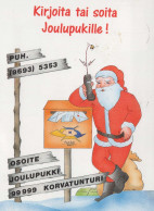 WEIHNACHTSMANN SANTA CLAUS Neujahr Weihnachten Vintage Ansichtskarte Postkarte CPSM #PAU545.DE - Santa Claus