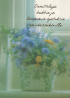 FLOWERS Vintage Ansichtskarte Postkarte CPSM #PAR199.DE - Blumen