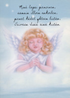 ENGEL WEIHNACHTSFERIEN Feiern & Feste Vintage Ansichtskarte Postkarte CPSM #PAH010.DE - Angels