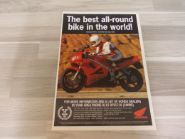 Reclame Advertentie Uit Oud Tijdschrift 1996 - Honda VFR - Advertising