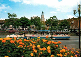 72719759 Freudenstadt Marktplatz Mit Rathaus Und Kurbaehnle Freudenstadt - Freudenstadt