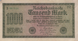 1000 MARK 1922 Stadt BERLIN DEUTSCHLAND Papiergeld Banknote #PL029 - Lokale Ausgaben