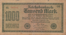 1000 MARK 1922 Stadt BERLIN DEUTSCHLAND Papiergeld Banknote #PK821 - Lokale Ausgaben