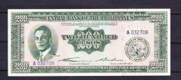BANKNOTES-1949-PHILIPPINES-200-UNC-SEE-SCAN - Philippinen