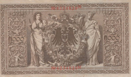 1000 MARK 1910 DEUTSCHLAND Papiergeld Banknote #PL292 - [11] Lokale Uitgaven