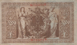 1000 MARK 1910 DEUTSCHLAND Papiergeld Banknote #PL276 - [11] Lokale Uitgaven