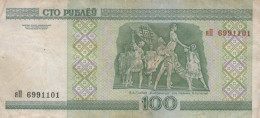 100 RUBLES 2000 BELARUS Papiergeld Banknote #PK613 - [11] Emissions Locales