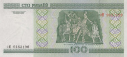 100 RUBLES 2000 BELARUS Papiergeld Banknote #PJ305 - [11] Local Banknote Issues