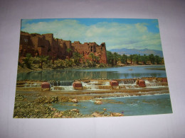 CP CARTE POSTALE MAROC Une CASBAH Dans L'OASIS - ECRITE En 1994 - Andere & Zonder Classificatie