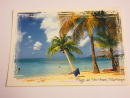 CP CARTE POSTALE MARTINIQUE PLAGE De SAINTE ANNE VUE GENERALE - Ecrite - Otros & Sin Clasificación