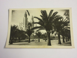 CP CARTE POSTALE MAROC CASABLANCA EGLISE Du SACRE-COEUR HORIZONTALE - Vierge - Casablanca