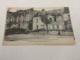 CP CARTE POSTALE MARNE REIMS DERNIERE BARRICADE Du QUARTIER CERES - Vierge - Reims