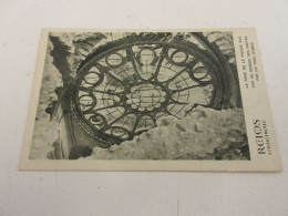 CP CARTE POSTALE MARNE 25 CATHEDRALE De REIMS La ROSE De La FACADE SUD           - Reims