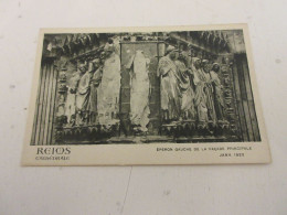 CP CARTE POSTALE MARNE 23 CATHEDRALE De REIMS FACADE EPERON GAUCHE En 01.1920    - Reims