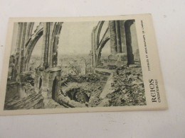 CP CARTE POSTALE MARNE 06 CATHEDRALE De REIMS COMBLES Et ARCS BOUTANTS ABSIDE    - Reims