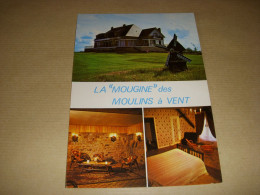 CP CARTE POSTALE MANCHE HOTEL La MOUGINE Des MOULINS A VENT BREVILLE Sur MER - Other & Unclassified