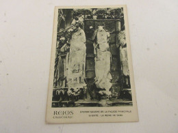 CP CARTE POSTALE MARNE 05 CATHEDRALE De REIMS La REINE De SAB EPERON GAUCHE      - Reims