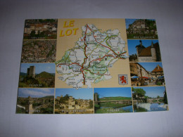 CP CARTE POSTALE LOT SOUILLAC LUZECH ROCAMADOUR CAHORS CAJARC - ECRITE En 2013 - Souillac