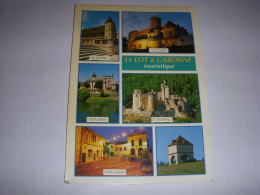 CP CARTE POSTALE LOT Et GARONNE NERAC CASTELMORON BONAGUIL - ECRITE En 2010 - Nerac