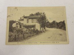 CP CARTE POSTALE LANDES SAUGNAC Et CAMBRAN HOTEL RESTAURANT Des ACACIAS - Ecrite - Sonstige & Ohne Zuordnung