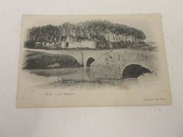 CP CARTE POSTALE LANDES DAX Les REMPARTS VUE LARGE - Vierge                     - Dax