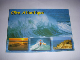 CP CARTE POSTALE LANDES COTE ATLANTIQUE ENTRE MER Et FORET - ECRITE En 2015 - Sonstige & Ohne Zuordnung