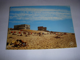 CP CARTE POSTALE LANDES BISCARROSSE La GRANDE PLAGE - ECRITE En 1972 - Biscarrosse