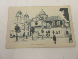 CP CARTE POSTALE LANDES DAX La CATHEDRALE - Ecrite                              - Dax