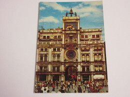 CP CARTE POSTALE ITALIE VENETIE VENISE PLACE St MARC TOUR De L'HORLOGE - Ecrite - Venezia