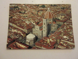 CP CARTE POSTALE ITALIE TOSCANE FLORENCE VUE AERIENNE De La CATHEDRALE           - Firenze (Florence)