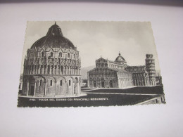 CP CARTE POSTALE ITALIE PISE PLACE DUOMO Et Ses MONUMENTS- Vierge - Pisa