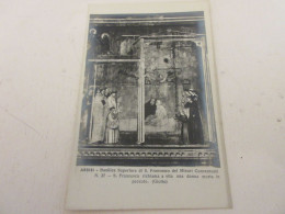 CP CARTE POSTALE ITALIE OMBRIE ASSISE 27 GIOTTO St FRANCOIS REND VIE A UNE FEMME - Altri & Non Classificati